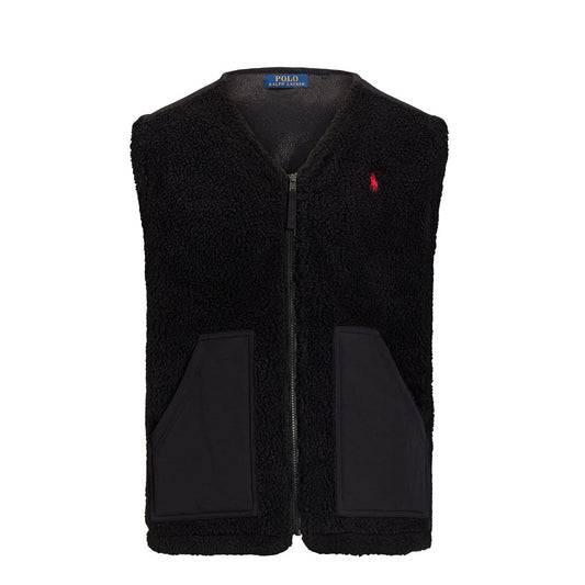 Polo Ralph Lauren Wind-Blocking Hybrid Gilet Newport Navy / Navy