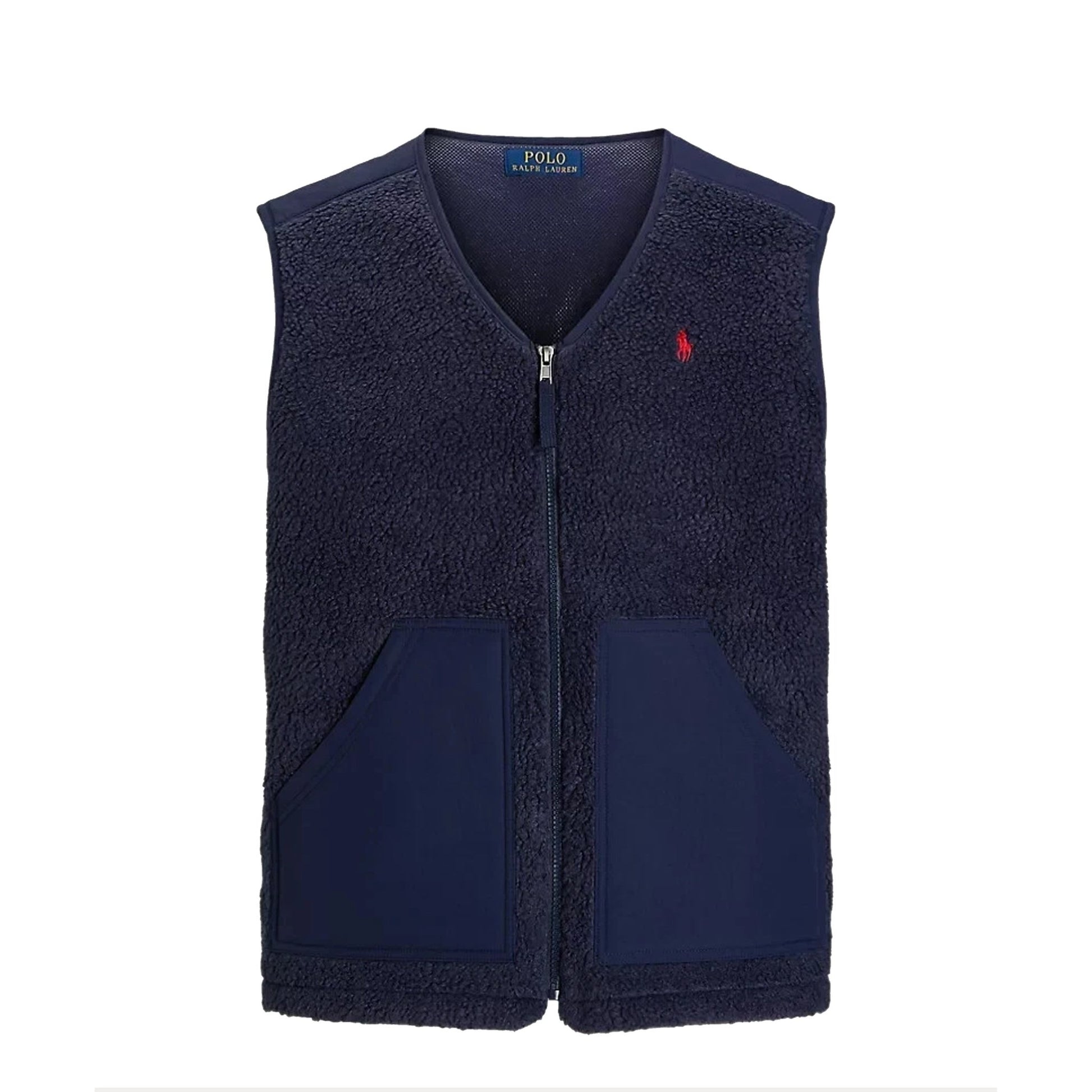 Polo Ralph Lauren Wind-Blocking Hybrid Gilet Newport Navy / Navy