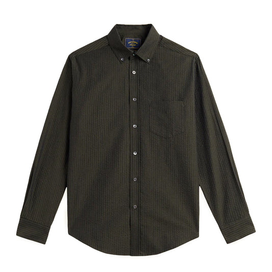 Portuguese Flannel Atlantico L/S Shirt Olive