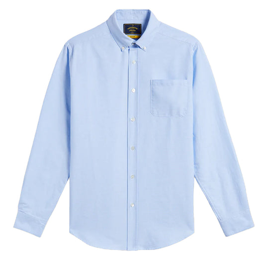 Portuguese Flannel Belavista Open L/S Shirt Blue