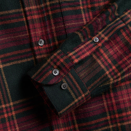 Portuguese Flannel Bravio Shirt Red / Green