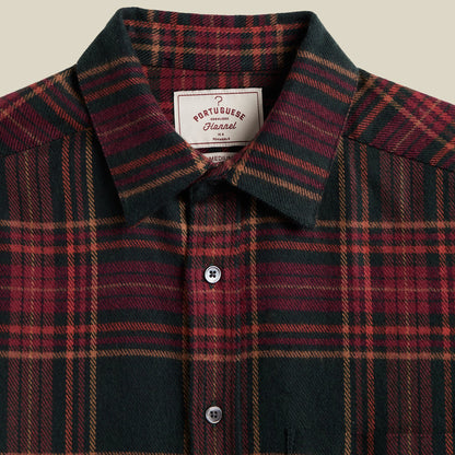 Portuguese Flannel Bravio Shirt Red / Green