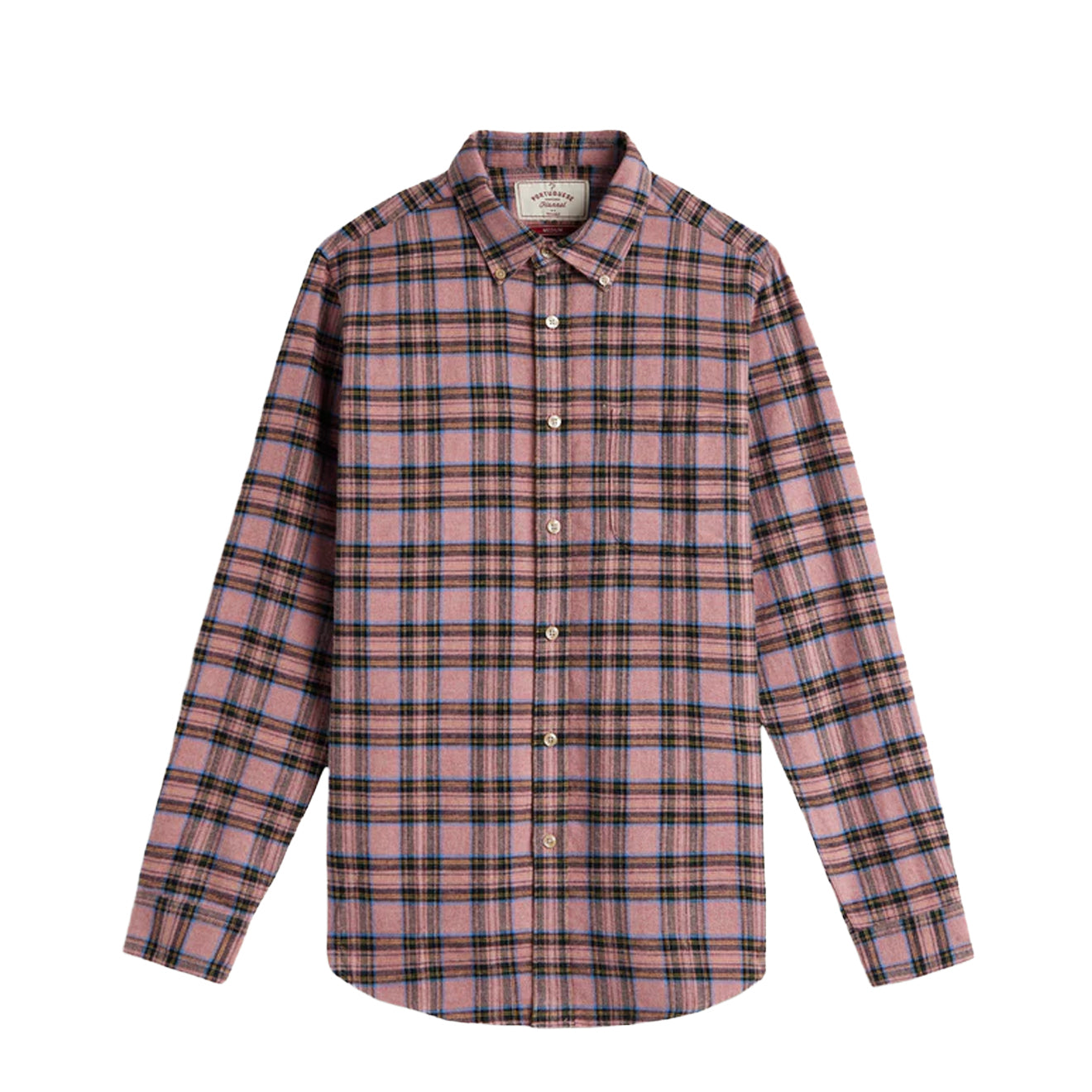 Portuguese Flannel Cais Button Down Pink