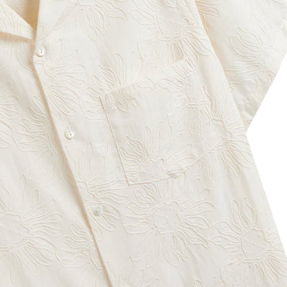 Portuguese Flannel Duke S/S Shirt Cream