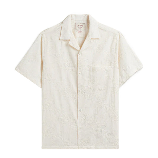 Portuguese Flannel Duke S/S Shirt Cream
