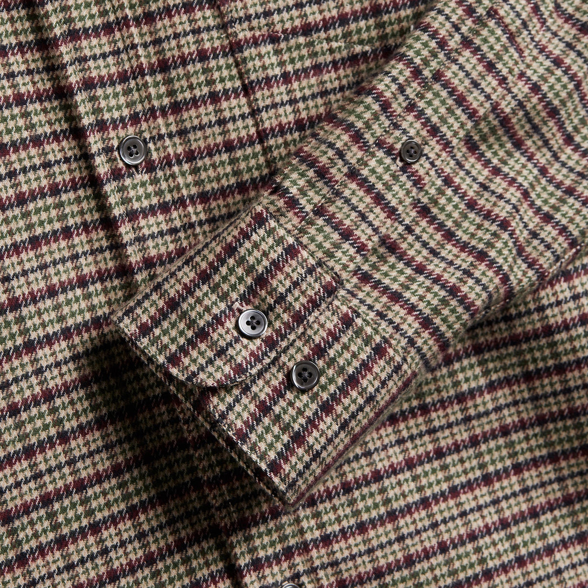 Portuguese Flannel Feno Shirt Brown / Beige
