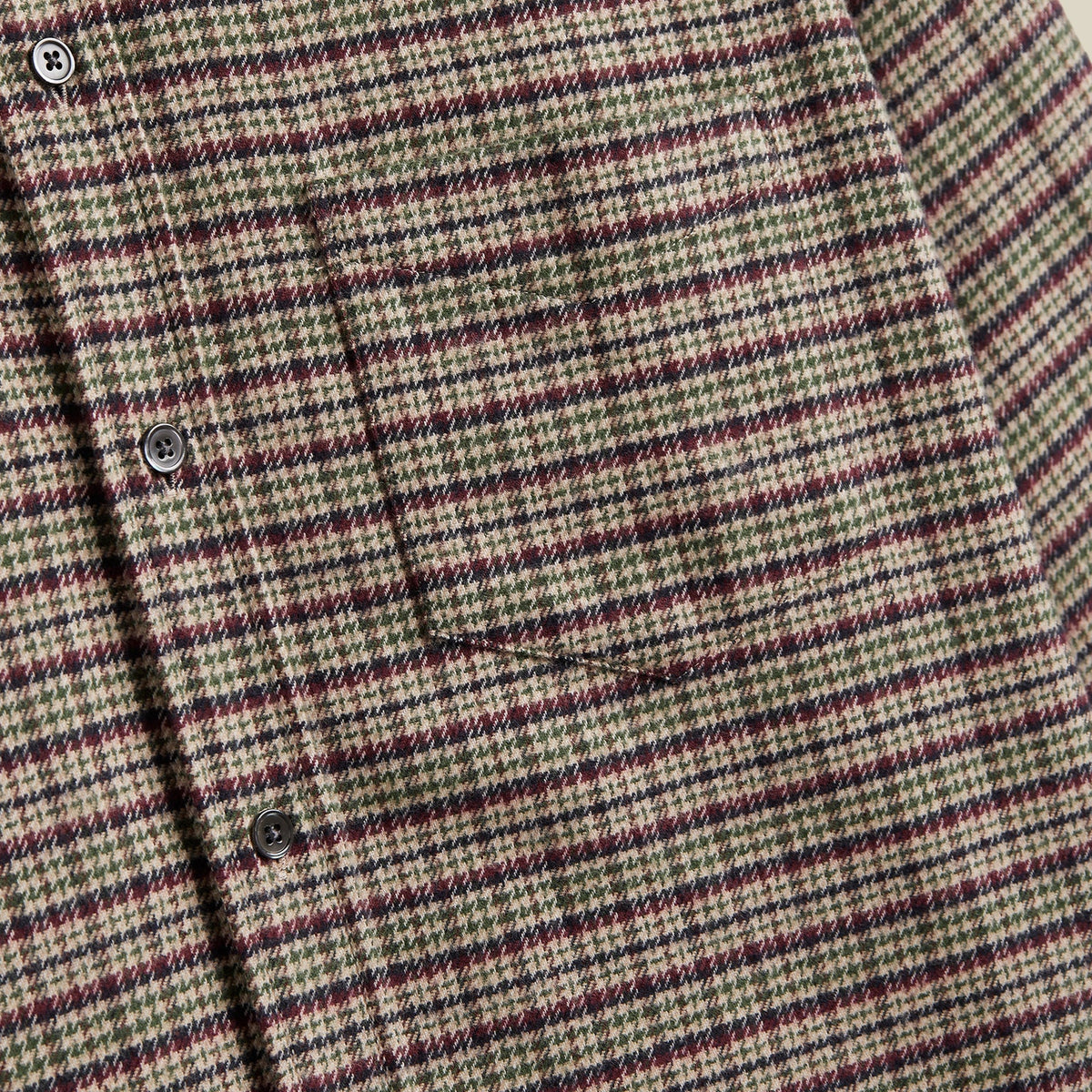 Portuguese Flannel Feno Shirt Brown / Beige