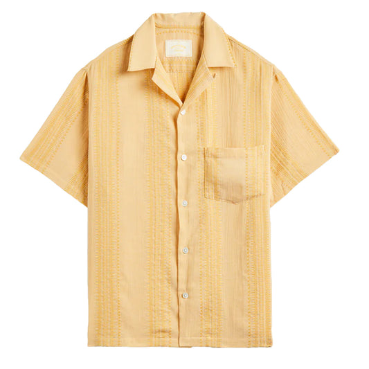 Portuguese Flannel Pacific Sun S/S shirt Yellow