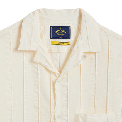 Portuguese Flannel Punta S/S shirt White