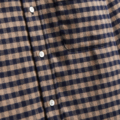 Portuguese Flannel Roca Shirt Blue - The Sporting Lodge