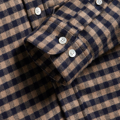 Portuguese Flannel Roca Shirt Blue - The Sporting Lodge