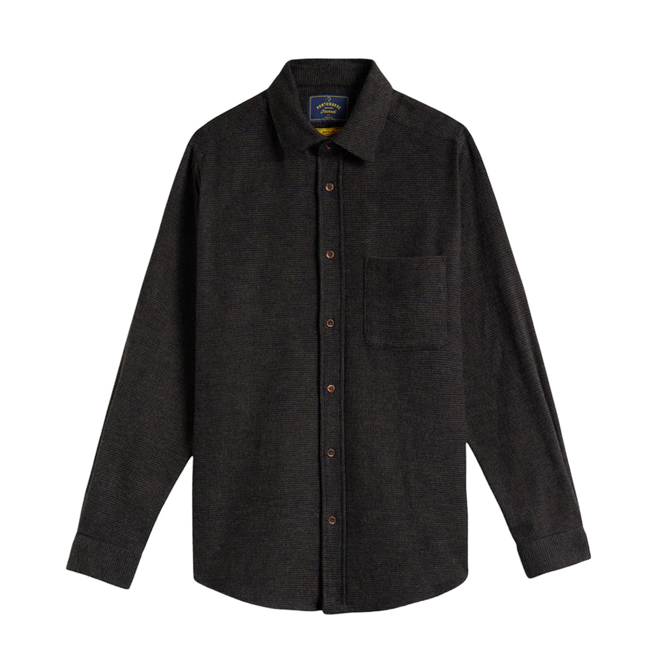 Portuguese Flannel Sounds L/S Shirt Button Down Brown - The Sporting Lodge