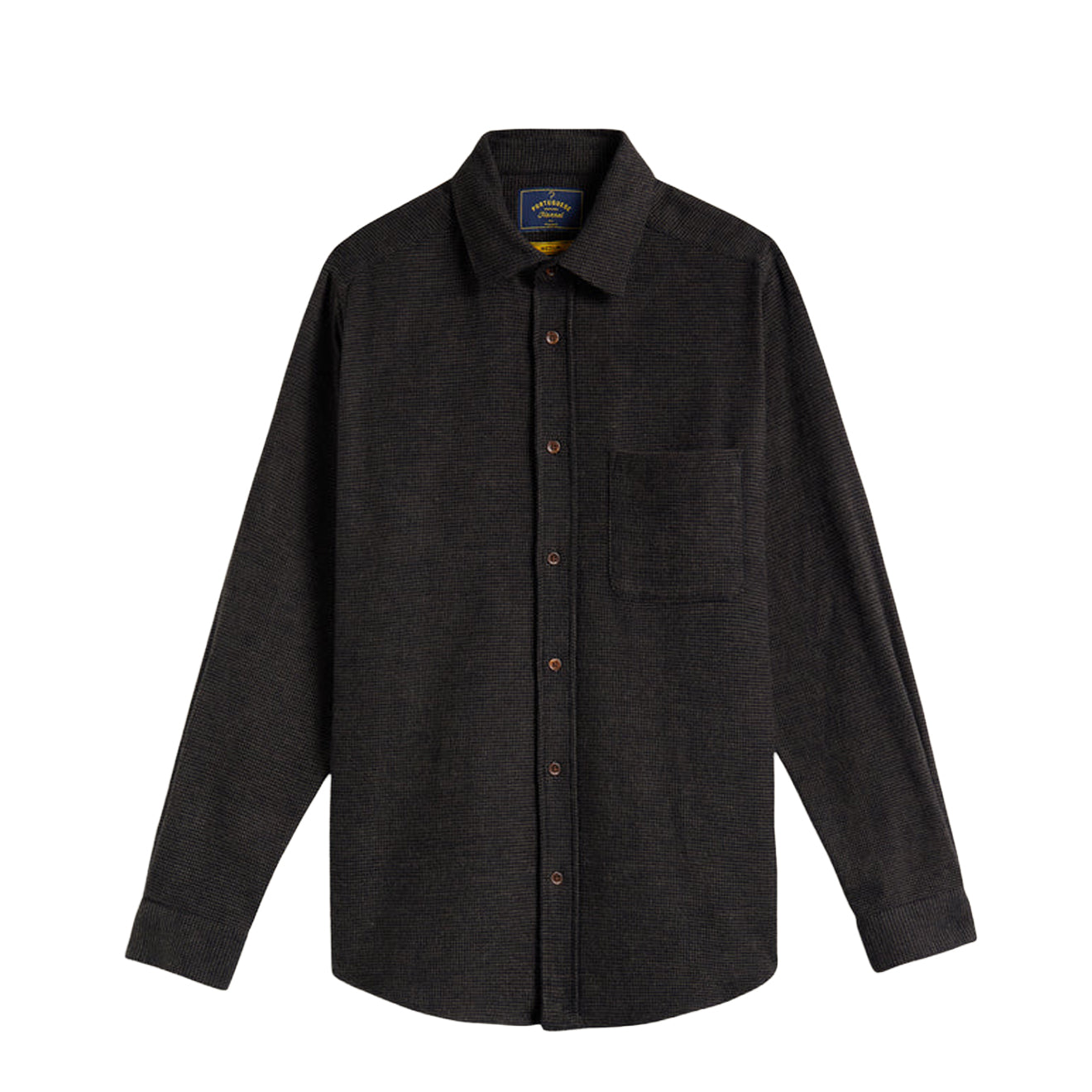 Portuguese Flannel Sounds L/S Shirt Button Down Brown