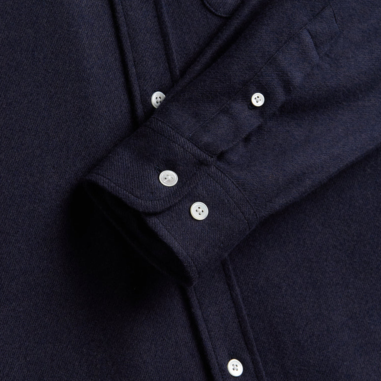 Portuguese Flannel Teca 2.0 Button Down Shirt Navy