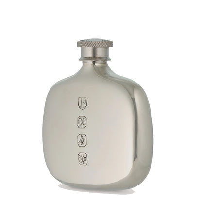 Purdey Small Pocket Flask Steel - The Sporting Lodge