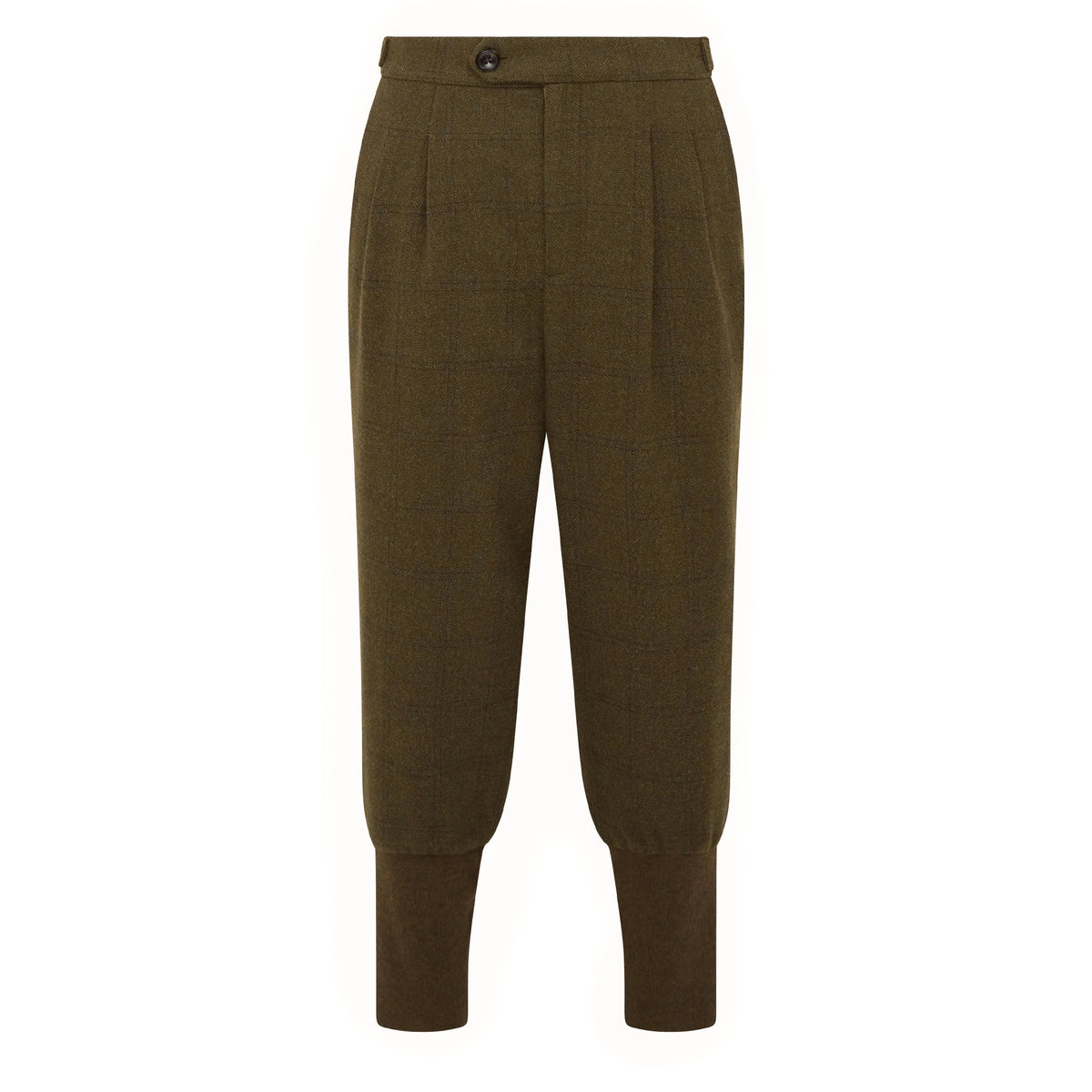 Purdey 2 Pleat Tweed Breeks With Storm Cuff Fredrick Box Check