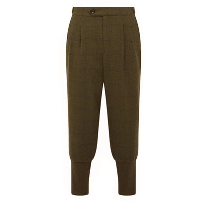 Purdey 2 Pleat Tweed Breeks With Storm Cuff Fredrick Box Check