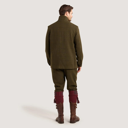 Purdey 2 Pleat Tweed Breeks With Storm Cuff Fredrick Box Check