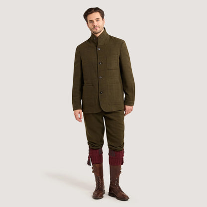 Purdey 2 Pleat Tweed Breeks With Storm Cuff Fredrick Box Check