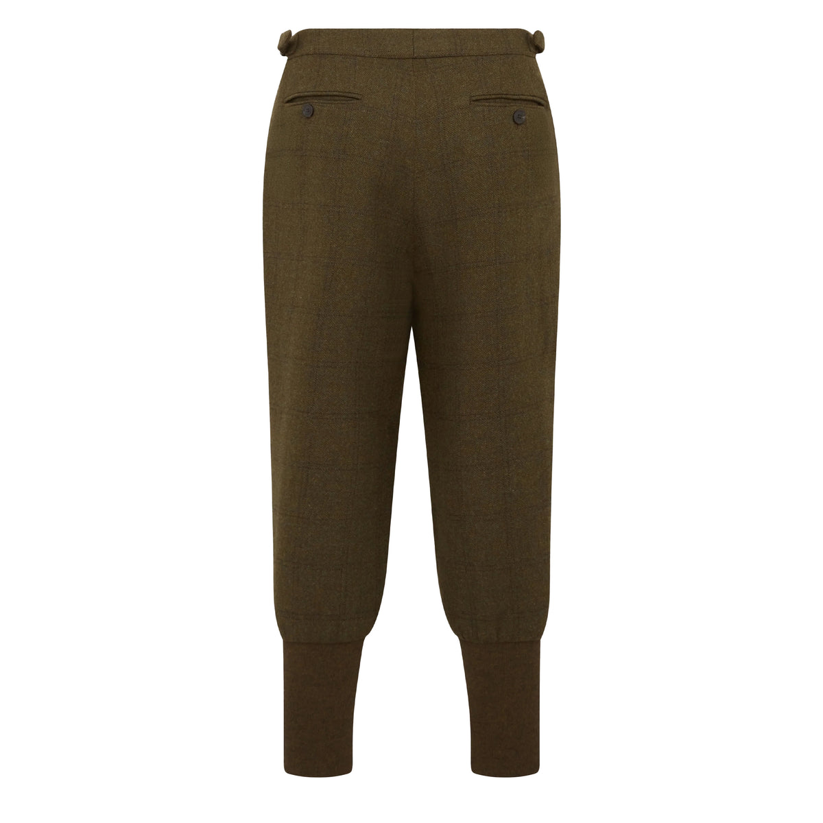 Purdey 2 Pleat Tweed Breeks With Storm Cuff Fredrick Box Check