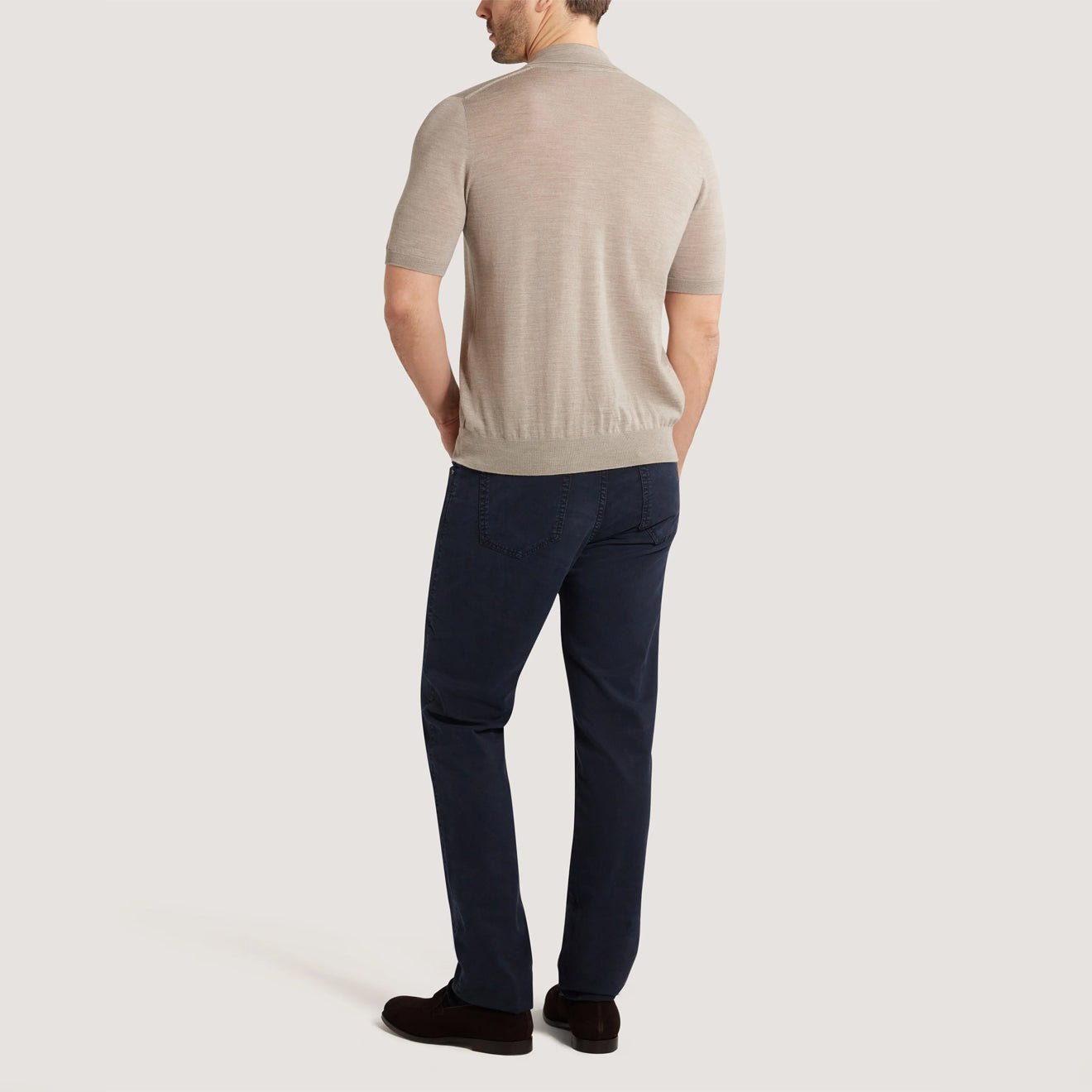 Purdey 5 Pocket Trouser Navy - The Sporting Lodge