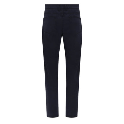 Purdey 5 Pocket Trouser Navy - The Sporting Lodge