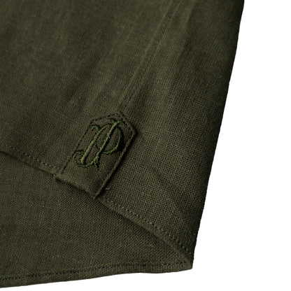 Purdey Button Down Collar With Chest Pocket Shirt Fern - The Sporting Lodge