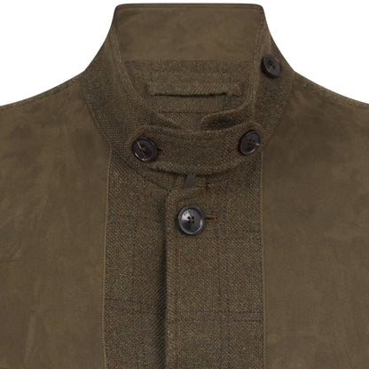 Purdey Hi-Collar Tweed Shooting Vest Fredrick Box Check