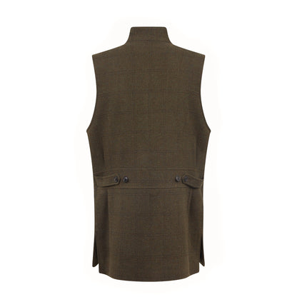 Purdey Hi-Collar Tweed Shooting Vest Fredrick Box Check