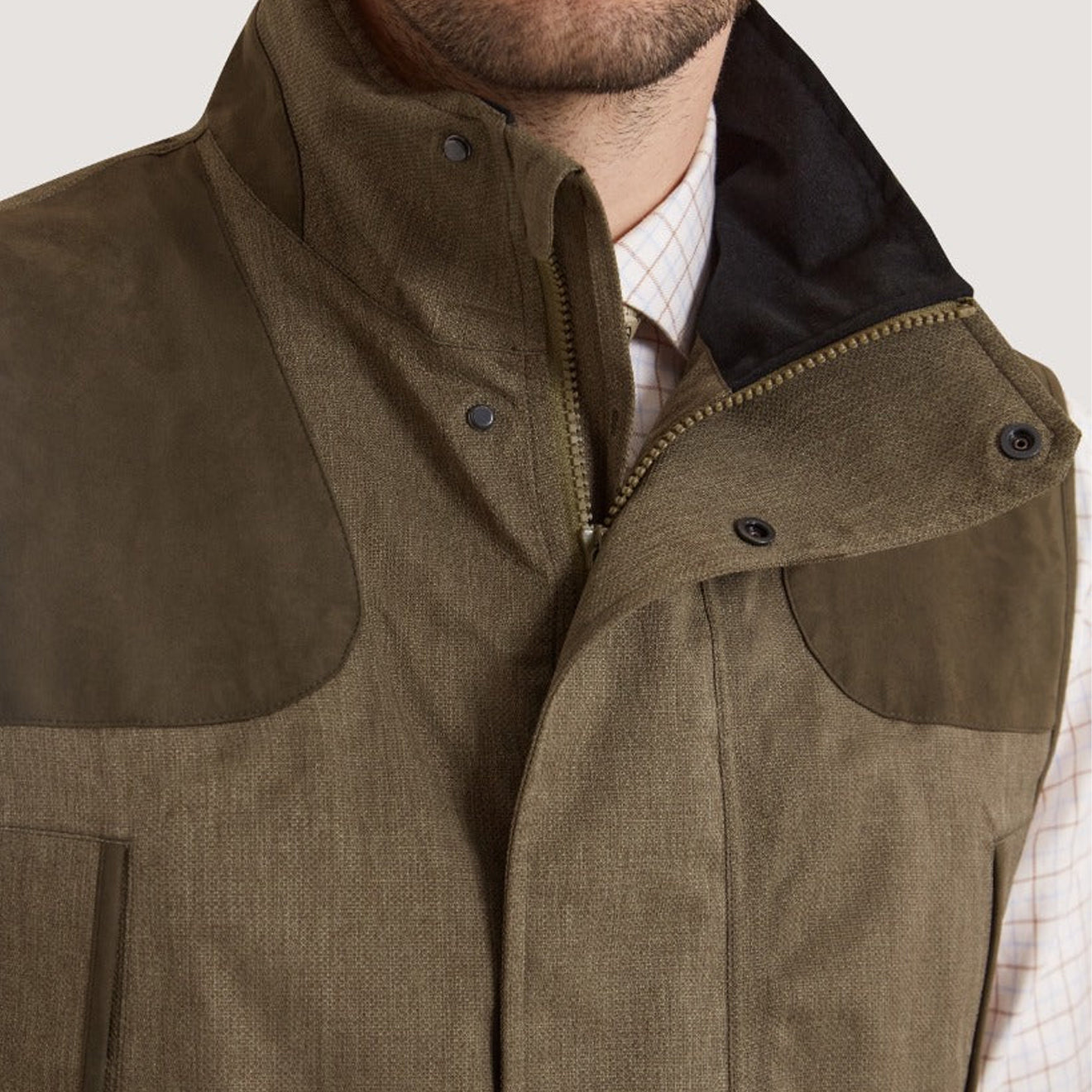 Purdey Jameson Gilet Drab - The Sporting Lodge