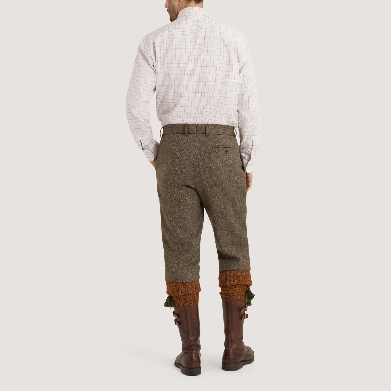 Purdey Lightweight Tweed Breeks Acorn - The Sporting Lodge