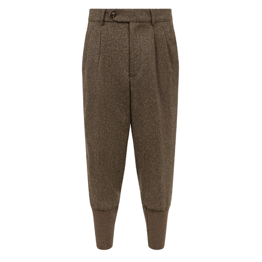 Purdey Lightweight Tweed Breeks Acorn - The Sporting Lodge