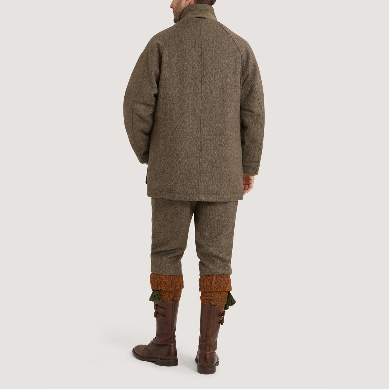 Purdey Lightweight Tweed Field Coat Acorn - The Sporting Lodge