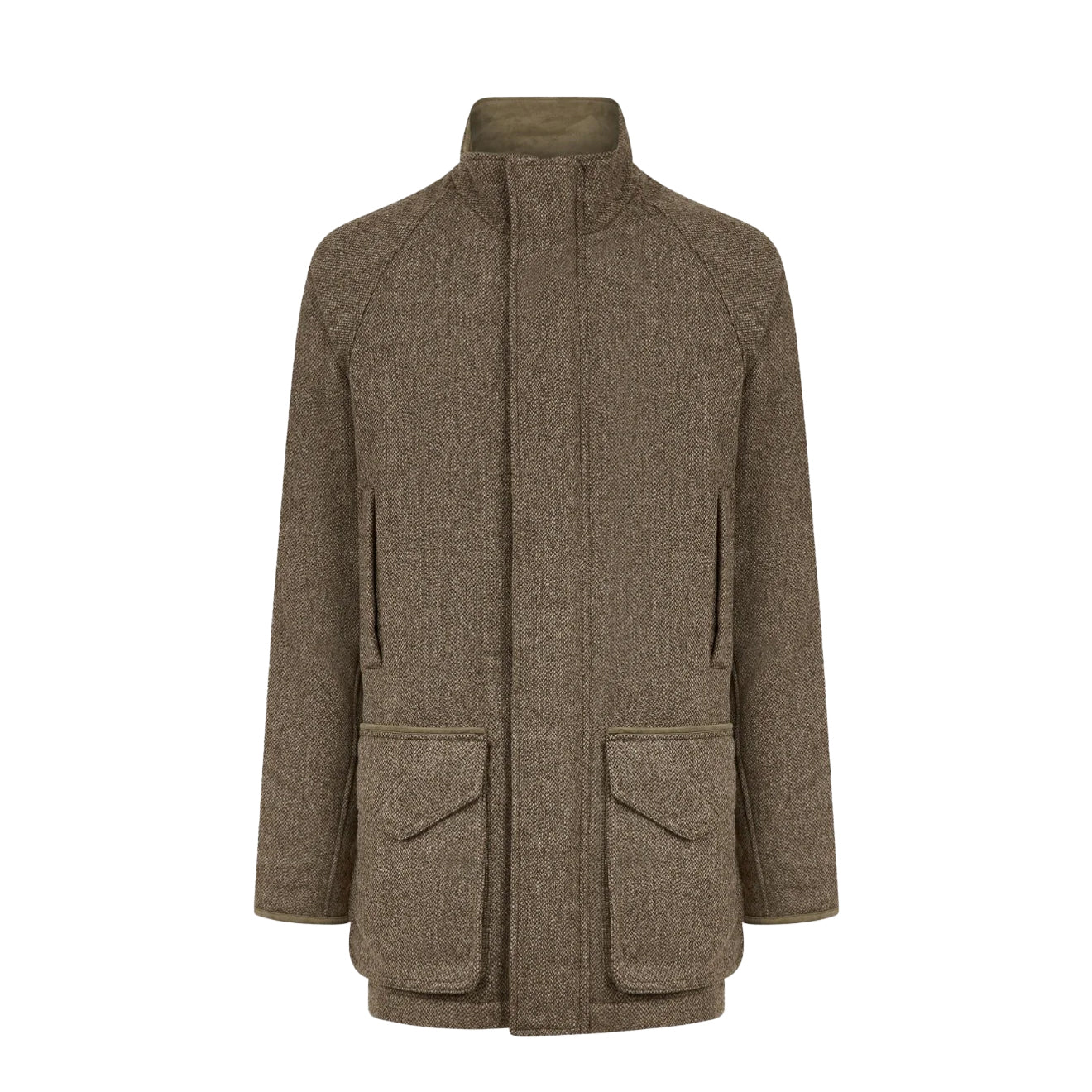 Purdey Lightweight Tweed Field Coat Acorn - The Sporting Lodge