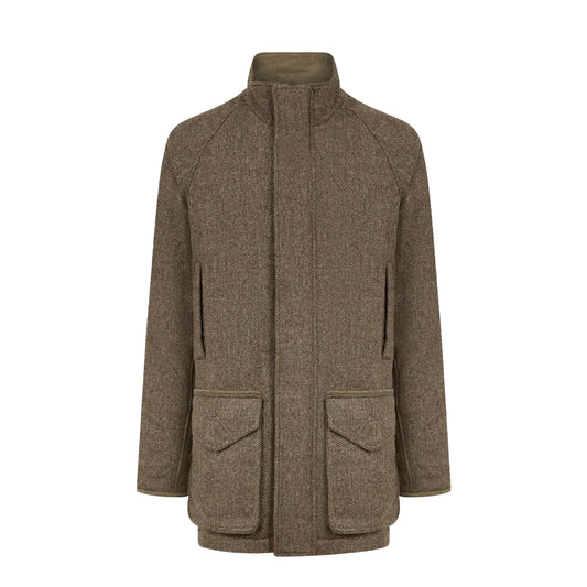 Purdey Lightweight Tweed Field Coat Acorn - The Sporting Lodge