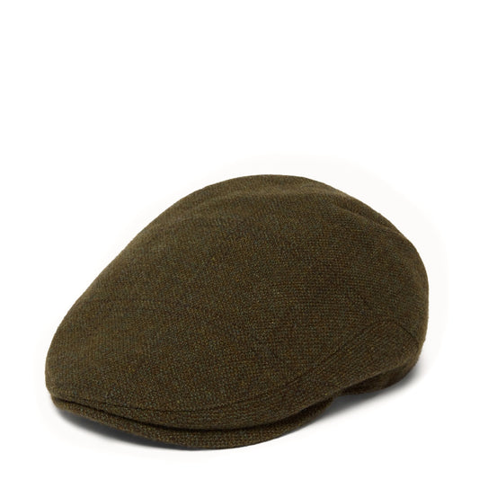 Purdey Litton Sporting Cap Check Tweed