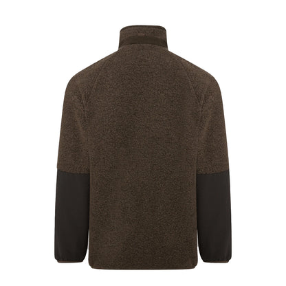 Purdey Merino Purdey Fleece Jacket Walnut - The Sporting Lodge