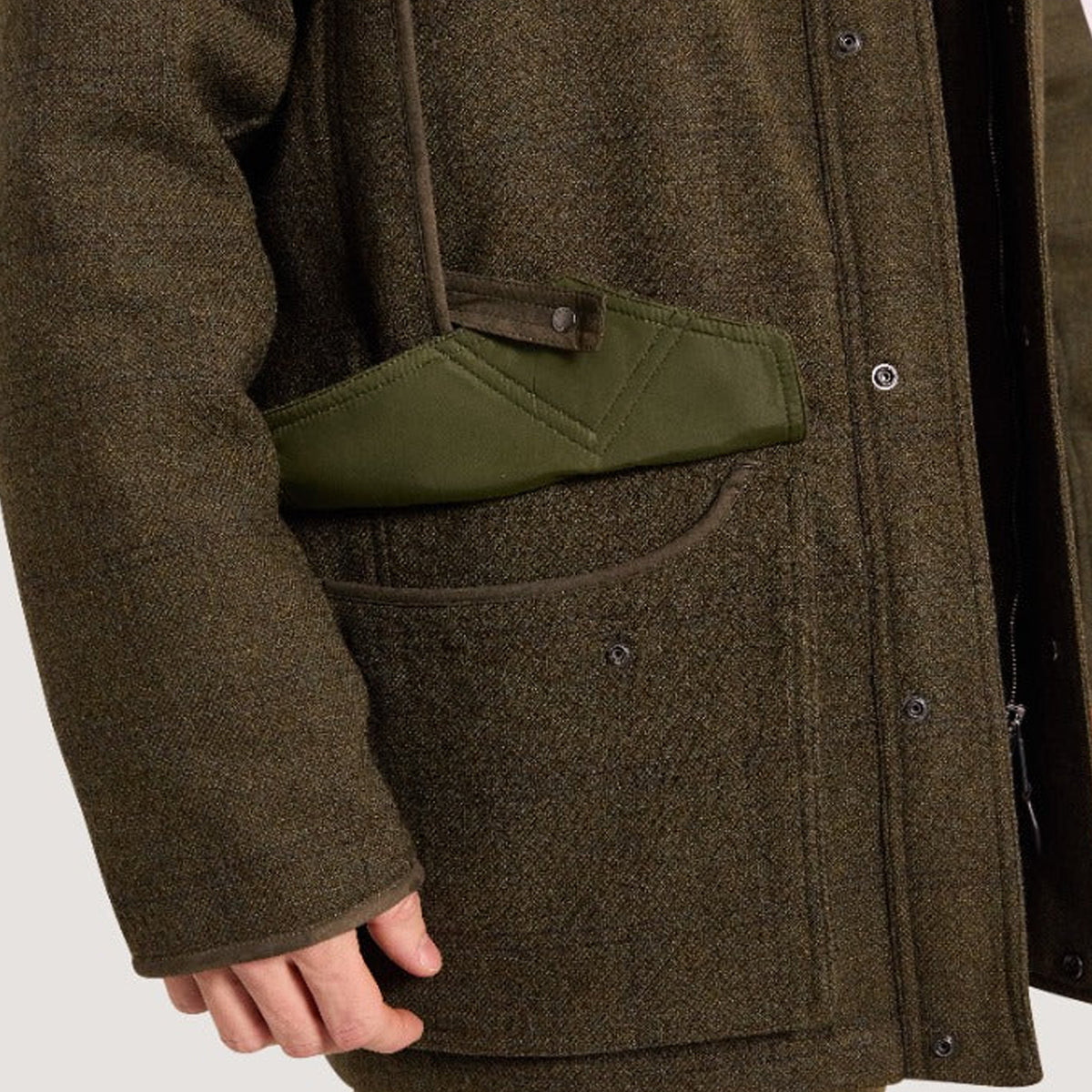 Purdey Raglan Tweed Field Coat Fredrick Box Check