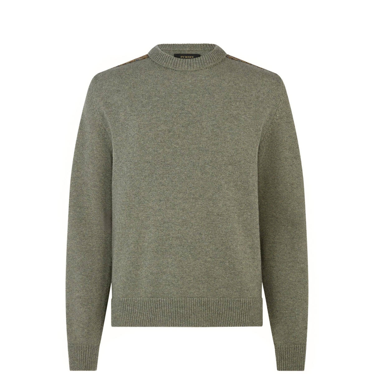 Purdey Round Neck Sweater Moss