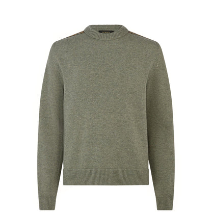 Purdey Round Neck Sweater Moss