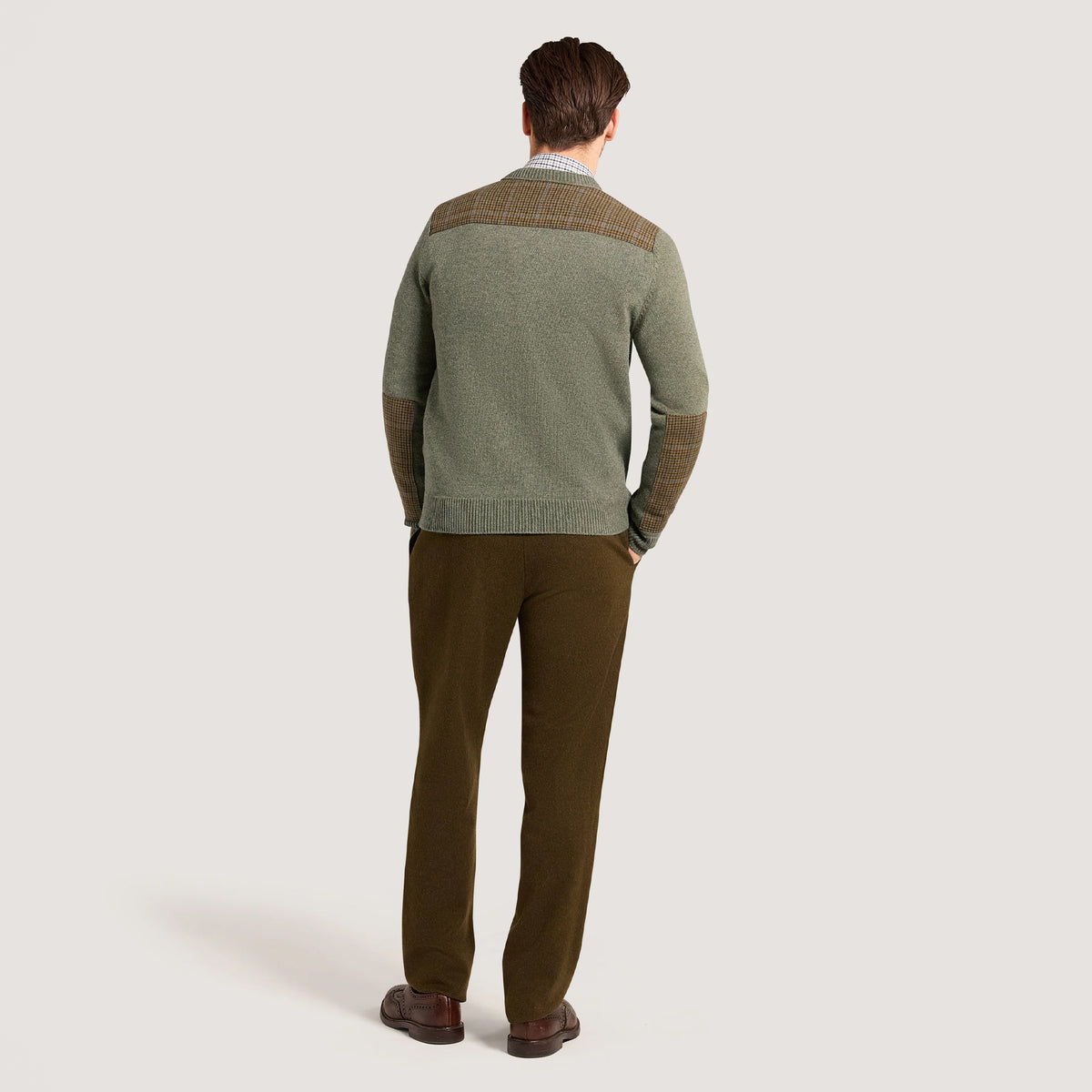 Purdey Round Neck Sweater Moss