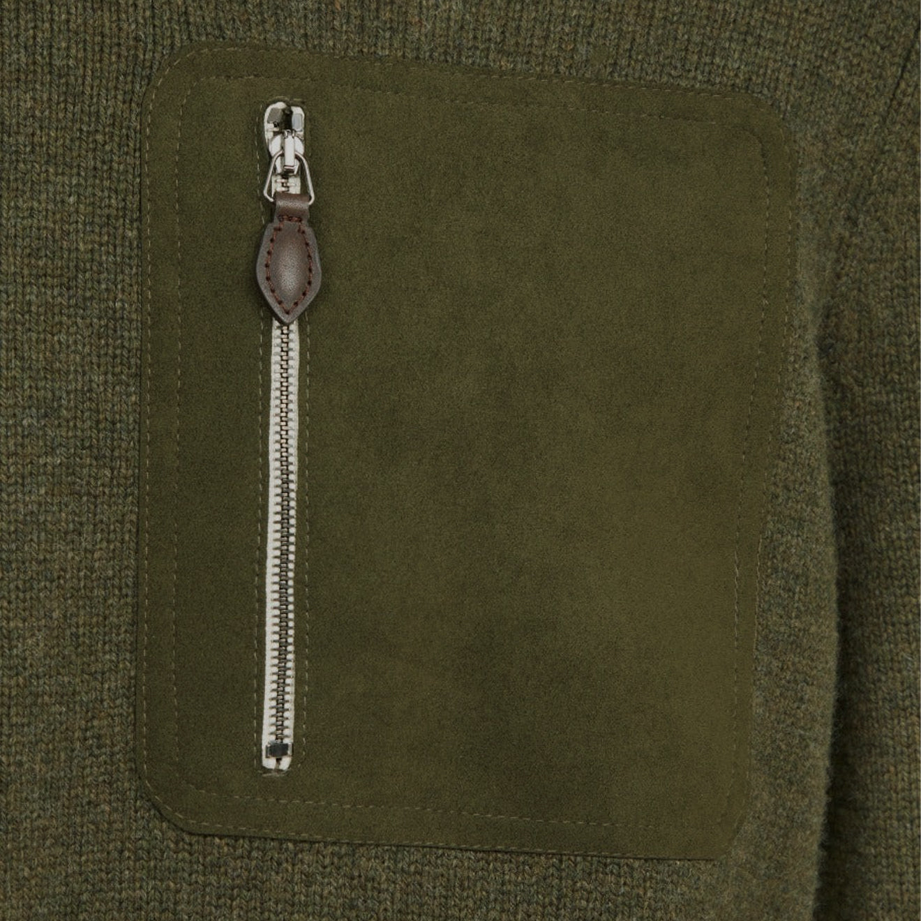 Purdey Sandwick Sweater Loden - The Sporting Lodge