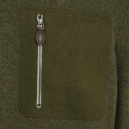 Purdey Sandwick Sweater Loden - The Sporting Lodge
