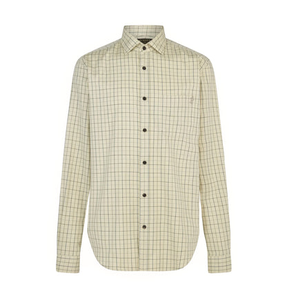 Purdey Shooting Tattersall Shirt Sage