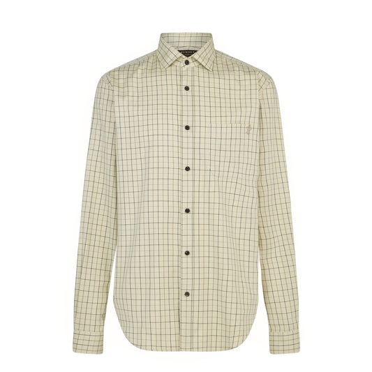 Purdey Shooting Tattersall Shirt Sage