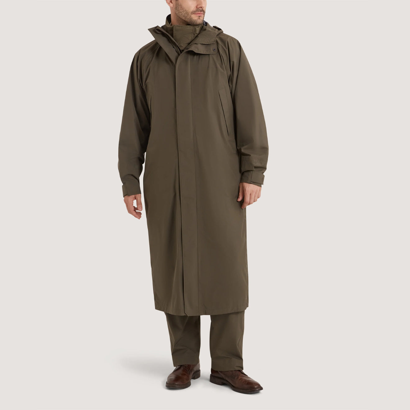 Purdey Stafford Lightweight Packable Cape Drab