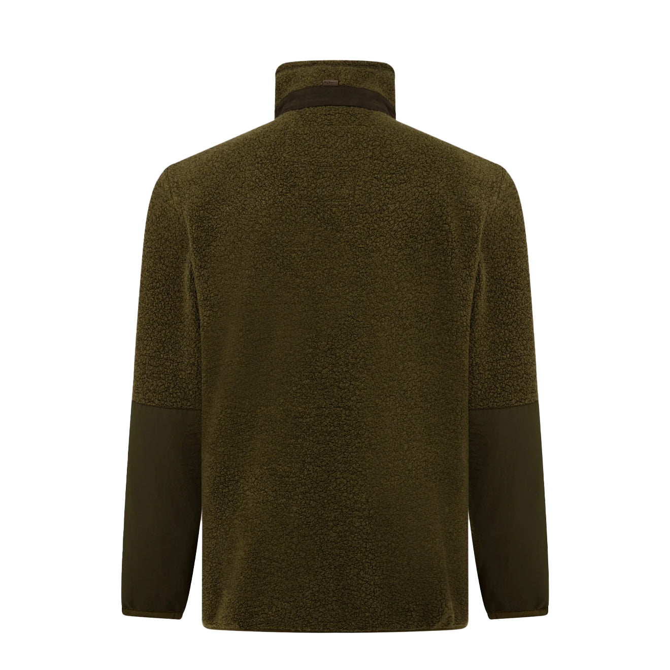 Purdey Unisex Merino Purdey 1/2 Zip Fleece Lichen - The Sporting Lodge