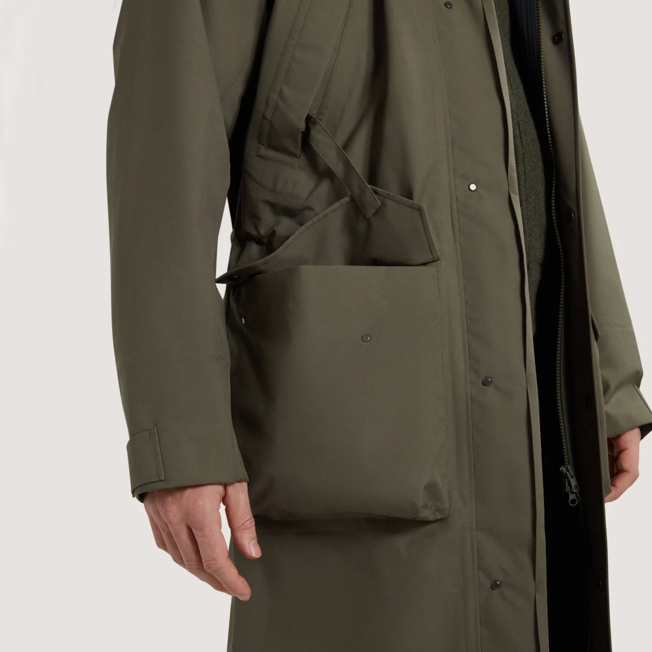 Purdey Unisex Vatersay Cape II Drab - The Sporting Lodge
