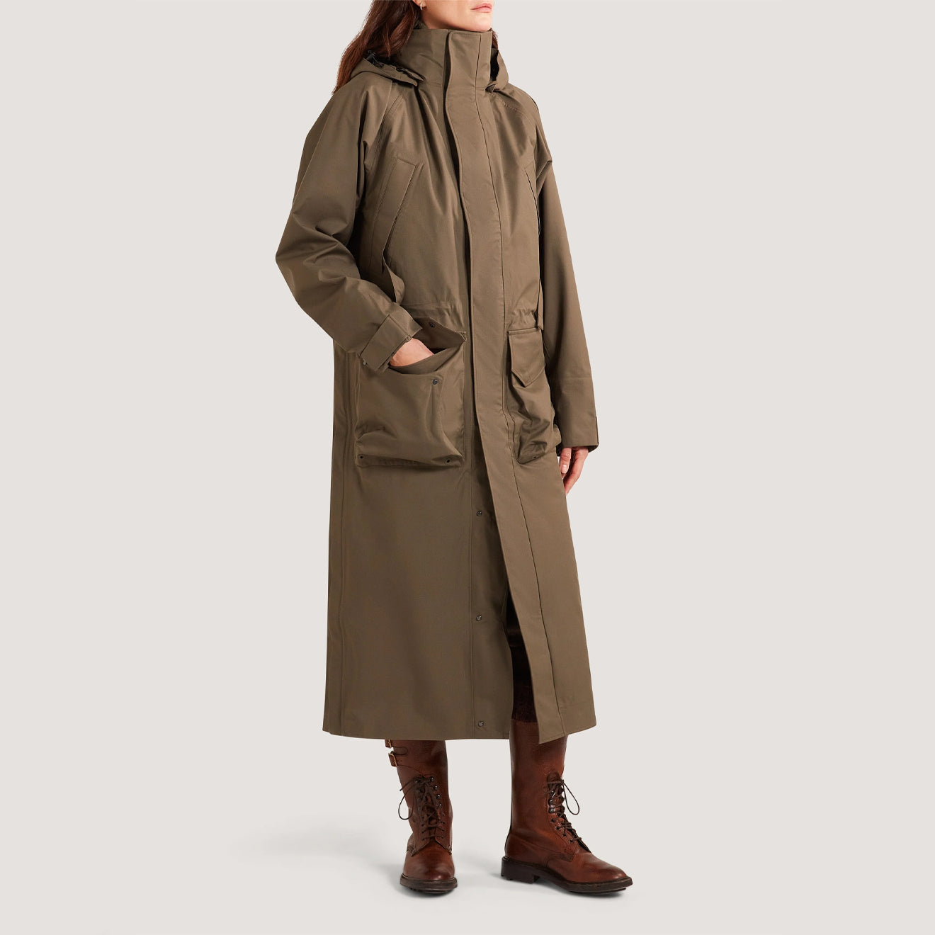 Purdey Unisex Vatersay Cape II Drab - The Sporting Lodge