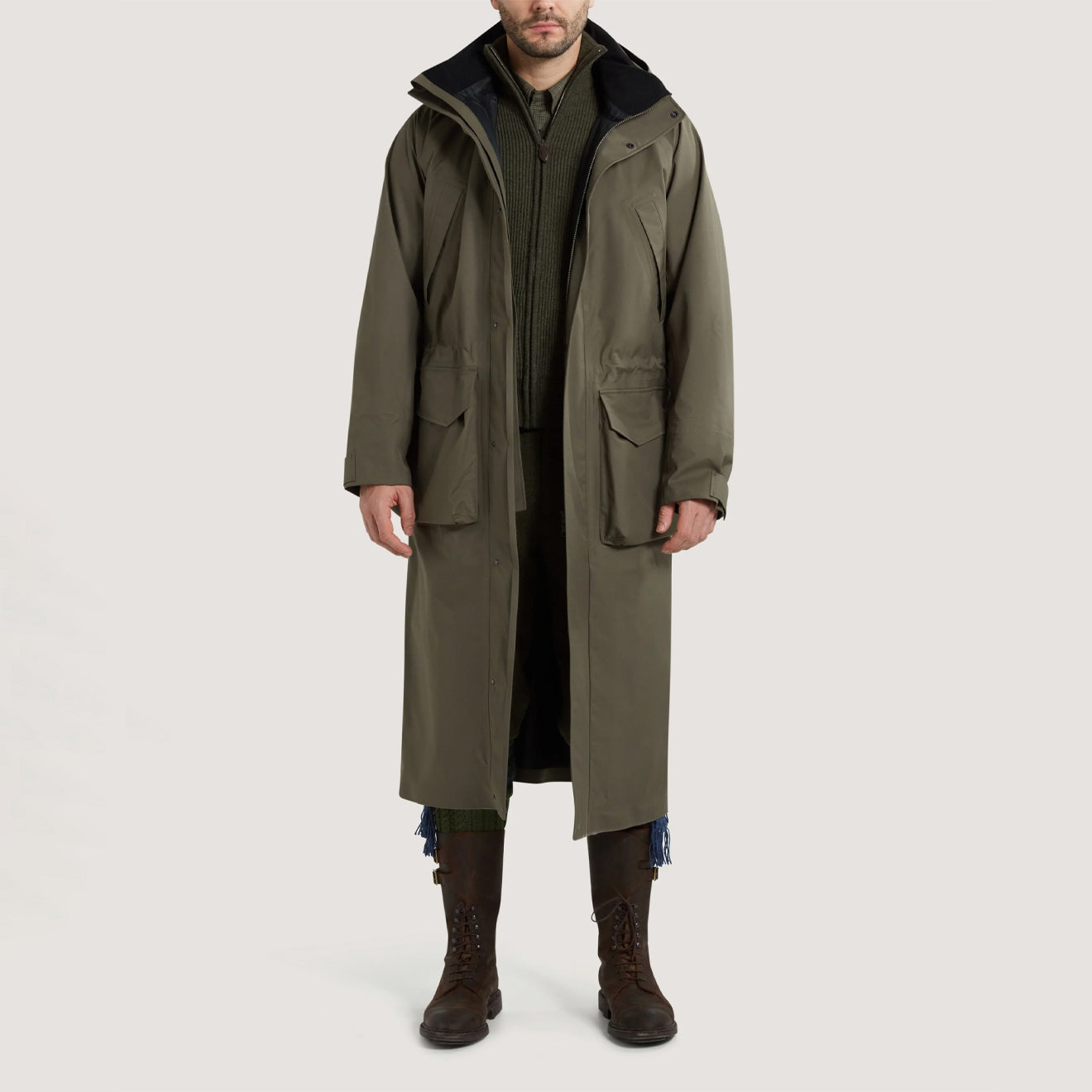 Purdey Unisex Vatersay Cape II Drab - The Sporting Lodge